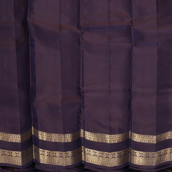 Hayagrivas Handloom Honey Shade Kanjivaram Silk Saree with Nagapazham Border KBF917H2-21