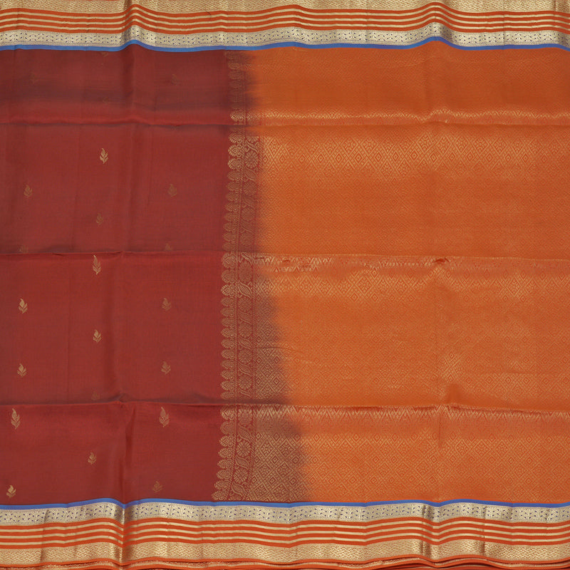 Hayagrivas Maroon Handloom Soft Silk Saree KBF920H1-20