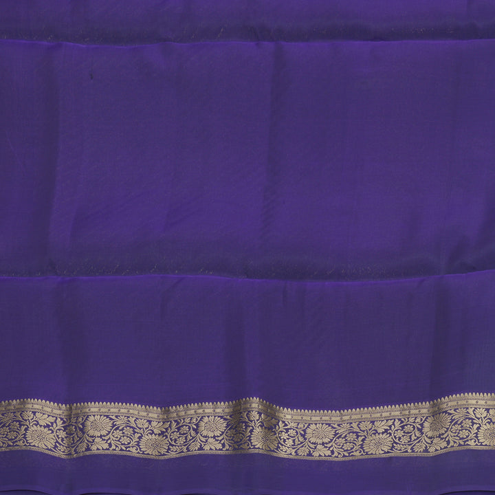 Hayagrivas Deep Teal Handloom Soft Silk Saree KBF920H1-31