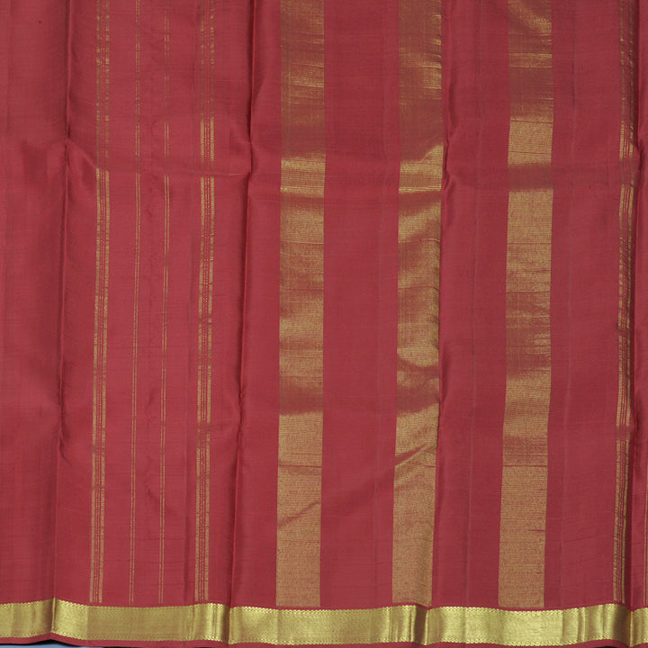 Hayagrivas Handloom Yellow Kanjivaram Silk Saree KBF921H3-1