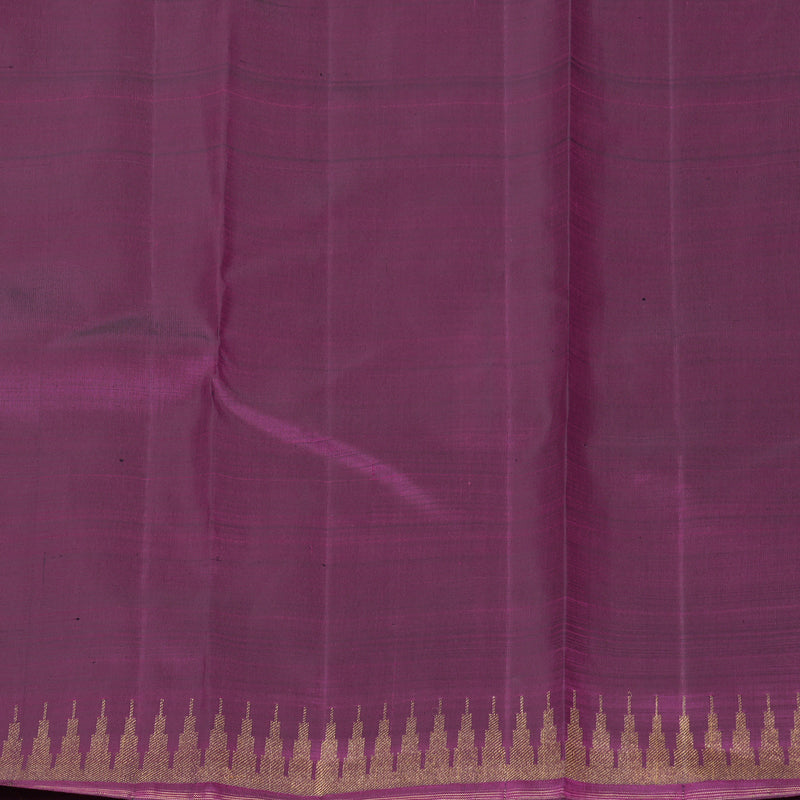 Hayagrivas Handloom Purple Kanjivaram Silk Saree KBF929I2-1