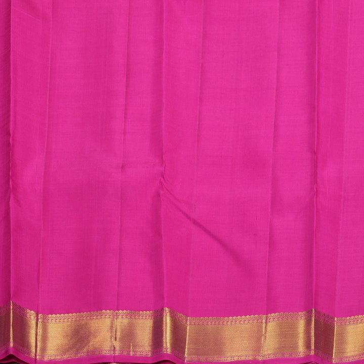 Hayagrivas Handloom Rani Pink Kanjivaram Silk Saree KBF929I4-1