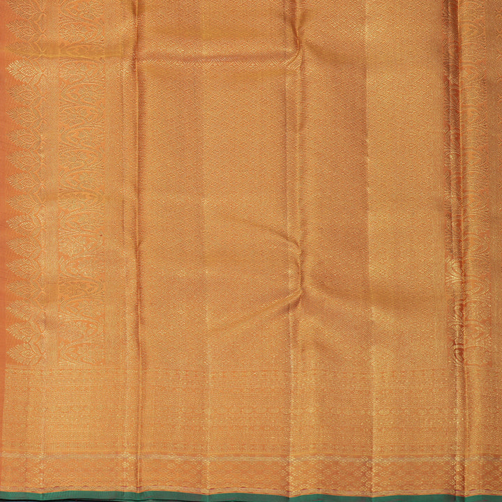 Hayagrivas Handloom Wine Maroon Kanjivaram Silk Saree with Rust Orange Border KBF929I7-1