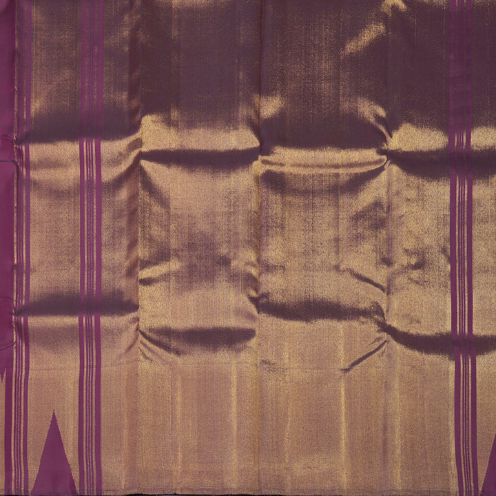 Hayagrivas Handloom Purple Kanjivaram Silk Saree KBF930I2-1