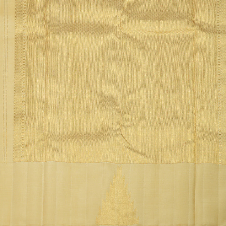 Hayagrivas Handloom Sandal Kanjivaram Silk Saree KBF95D3-1
