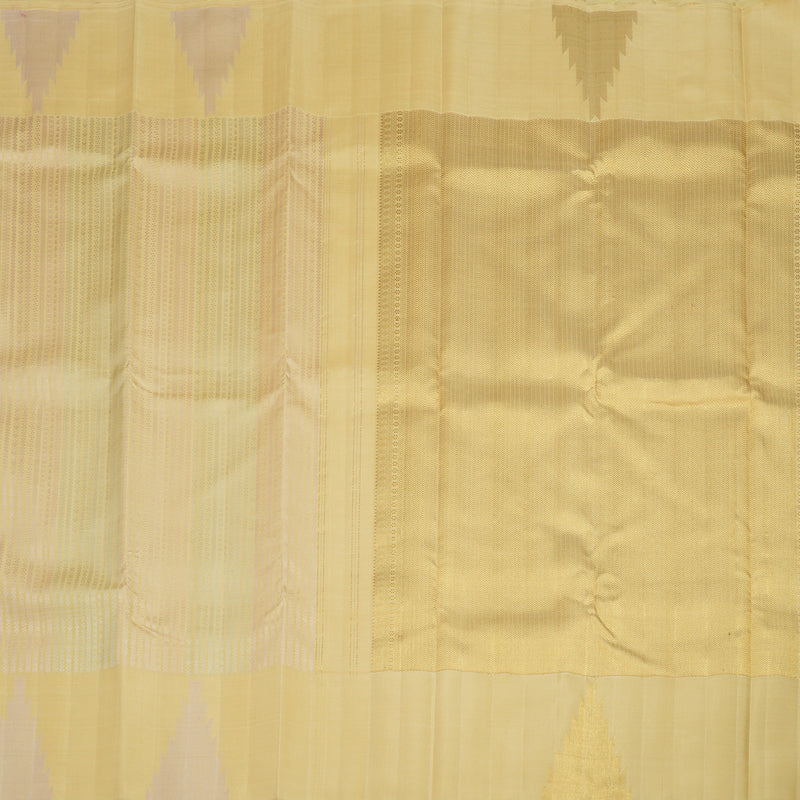 Hayagrivas Handloom Sandal Kanjivaram Silk Saree KBF95D3-1