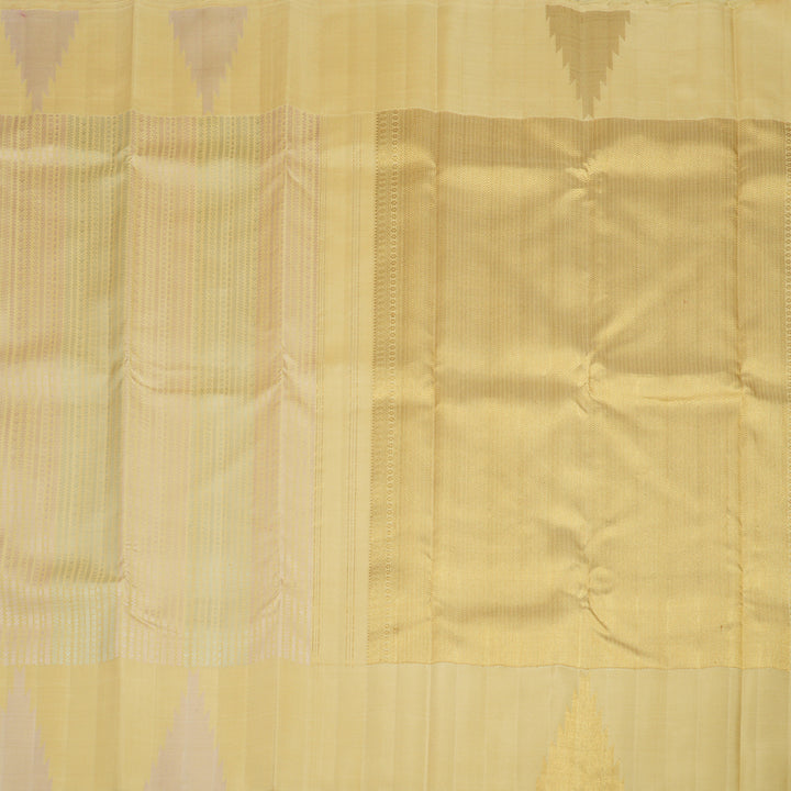 Hayagrivas Handloom Sandal Kanjivaram Silk Saree KBF95D3-1