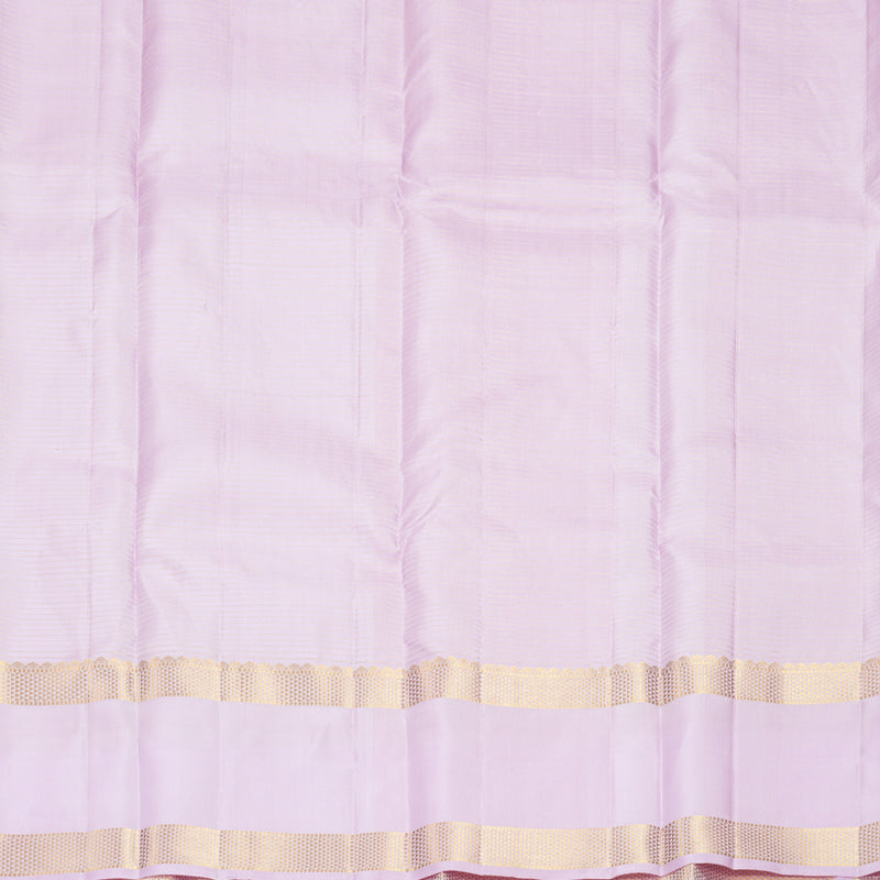 Hayagrivas Handloom Lilac Kanjivaram Silk Saree KBF969I12-2