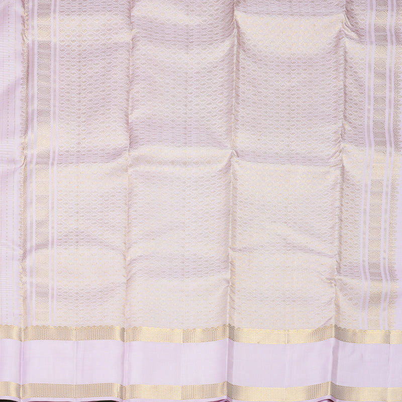 Hayagrivas Handloom Lilac Kanjivaram Silk Saree KBF969I12-2
