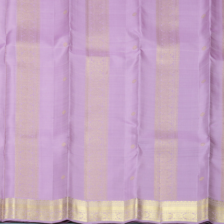 Hayagrivas Handloom Lilac Kanjivaram Silk Saree KBF969I4-3