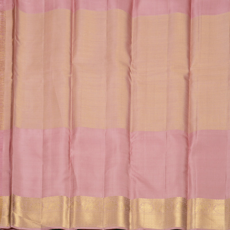 Hayagrivas Handloom Onion Pink Kanjivaram Silk Saree KBF969I8-5