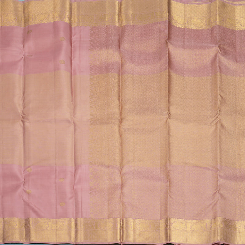 Hayagrivas Handloom Onion Pink Kanjivaram Silk Saree KBF969I8-5