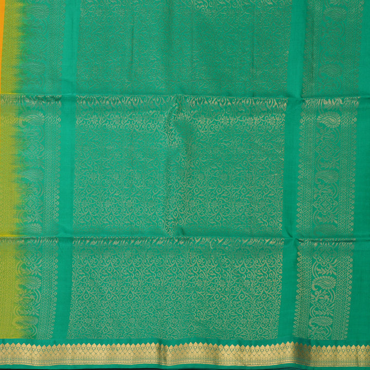 Hayagrivas Mambazham Orange Handloom Soft Silk Saree KBF971I2-7