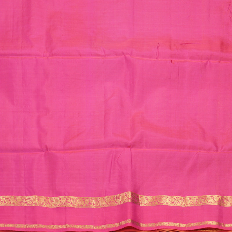 Hayagrivas Lemon Yellow Handloom Soft Silk Saree KBF971I2-8