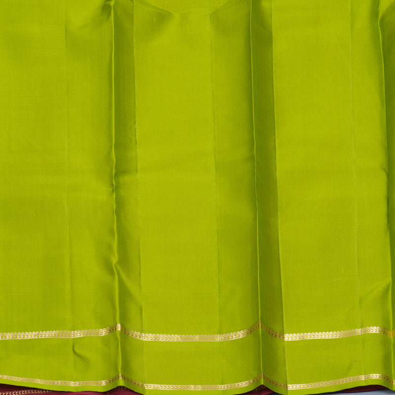 Hayagrivas Handloom Maroon Kanjivaram Silk Saree KBF977I10-4