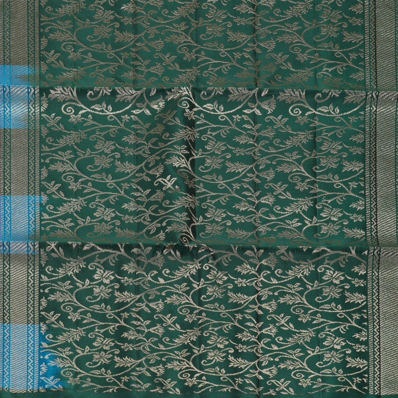Hayagrivas Multicolour Checks Handloom Soft Silk Saree KBF987I1-1