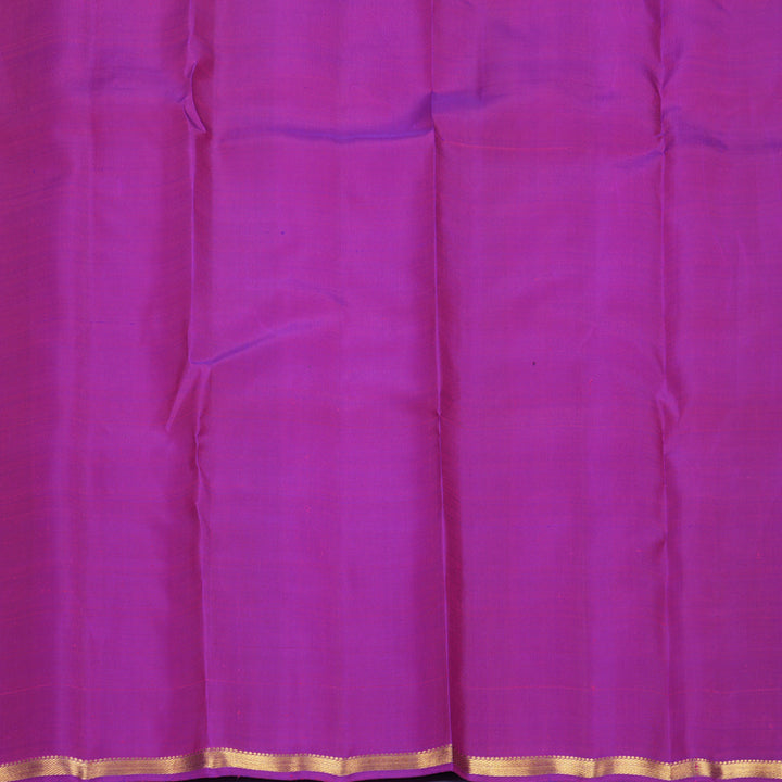 Hayagrivas Handloom Purple Kanjivaram Silk Saree KBF990I1-1