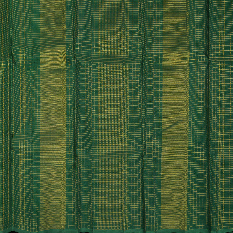 Hayagrivas Handloom Reddish-Orange Kanjivaram Silk Saree KBF993I1-2