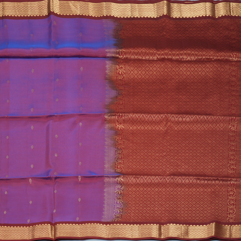 Hayagrivas Wine Purple Handloom Soft Silk Saree KBF996I1-12