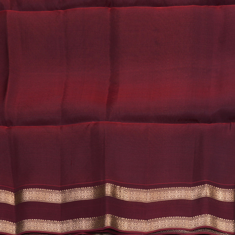 Hayagrivas Dark Teal Blue Handloom Soft Silk Saree KBF996I1-19