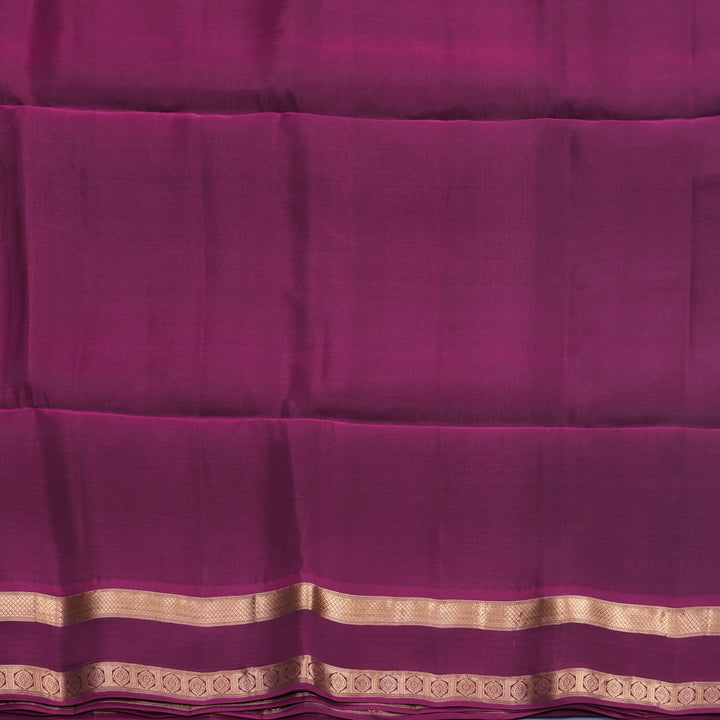Hayagrivas Ramar Blue Handloom Soft Silk Saree KBF996I1-5