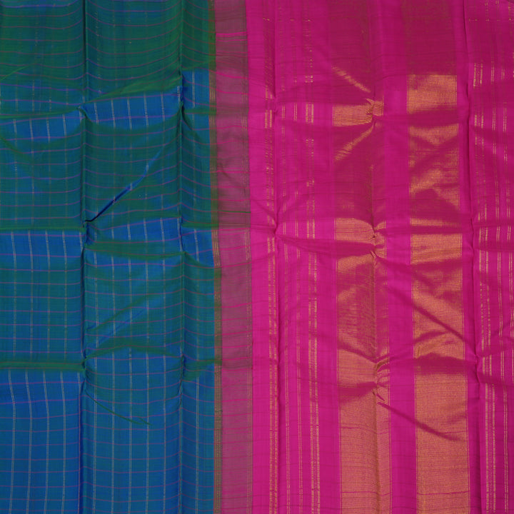 Hayagrivas Handloom Mayilkazhuthu Kanjivaram Silk Saree KBF9D1-1