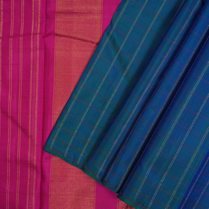 Hayagrivas Handloom Mayilkazhuthu Kanjivaram Silk Saree KBF9D1-1