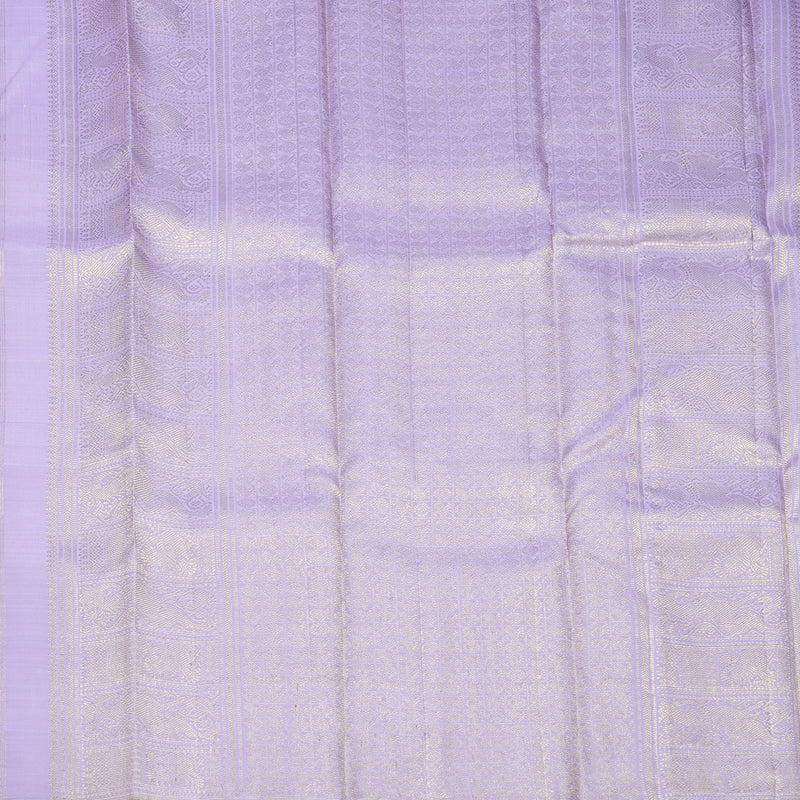 Hayagrivas Handloom Pastel Checks Kanjivaram Silk Saree KBFL151F1-1-SBS