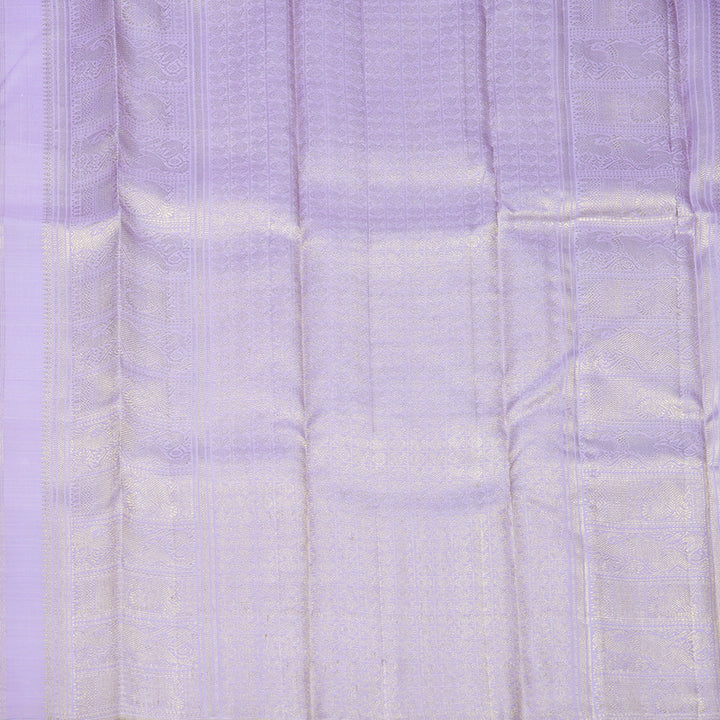 Hayagrivas Handloom Pastel Checks Kanjivaram Silk Saree KBFL151F1-1-SBS