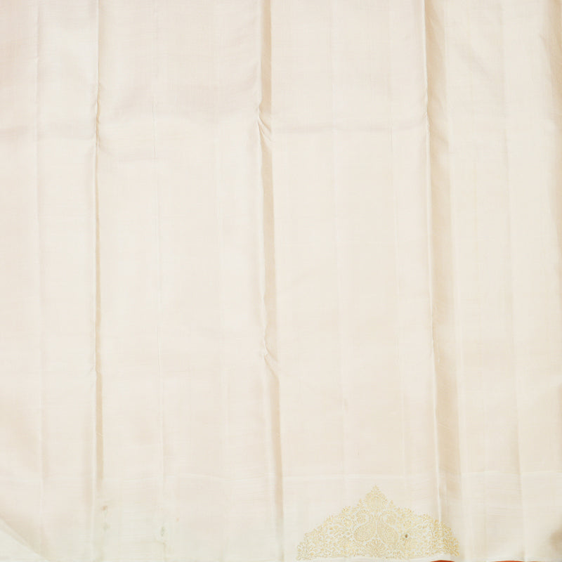 Hayagrivas Handloom Peach Orange Kanjivaram Silk Saree KBFL153F1-1-SBS