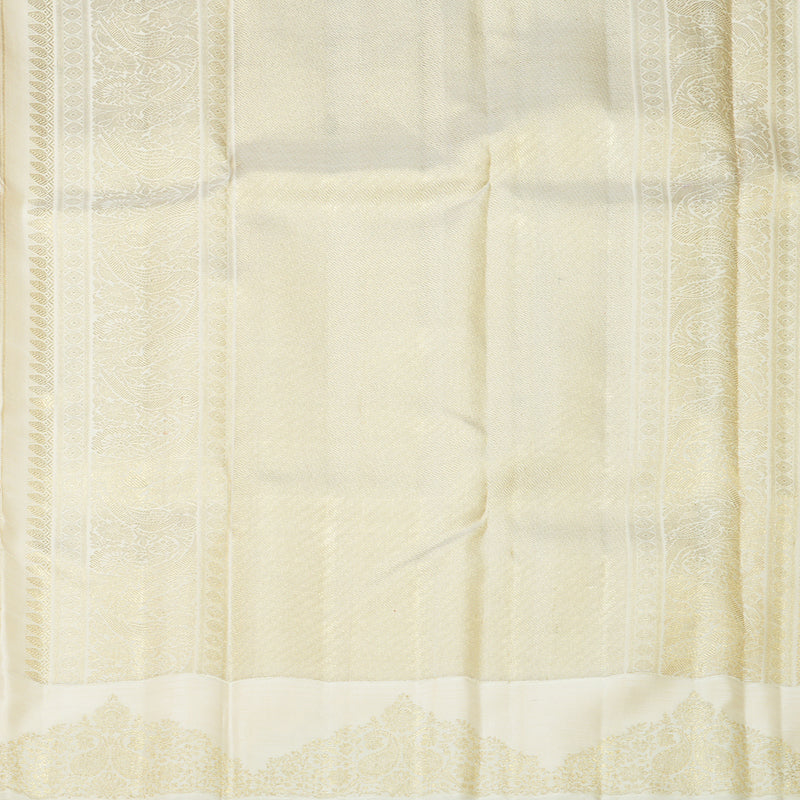 Hayagrivas Handloom Peach Orange Kanjivaram Silk Saree KBFL153F1-1-SBS