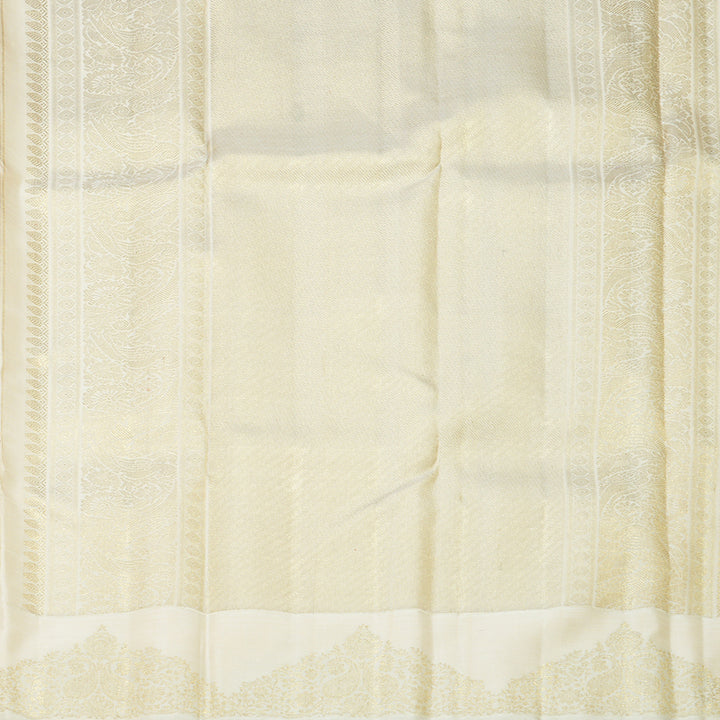 Hayagrivas Handloom Peach Orange Kanjivaram Silk Saree KBFL153F1-1-SBS