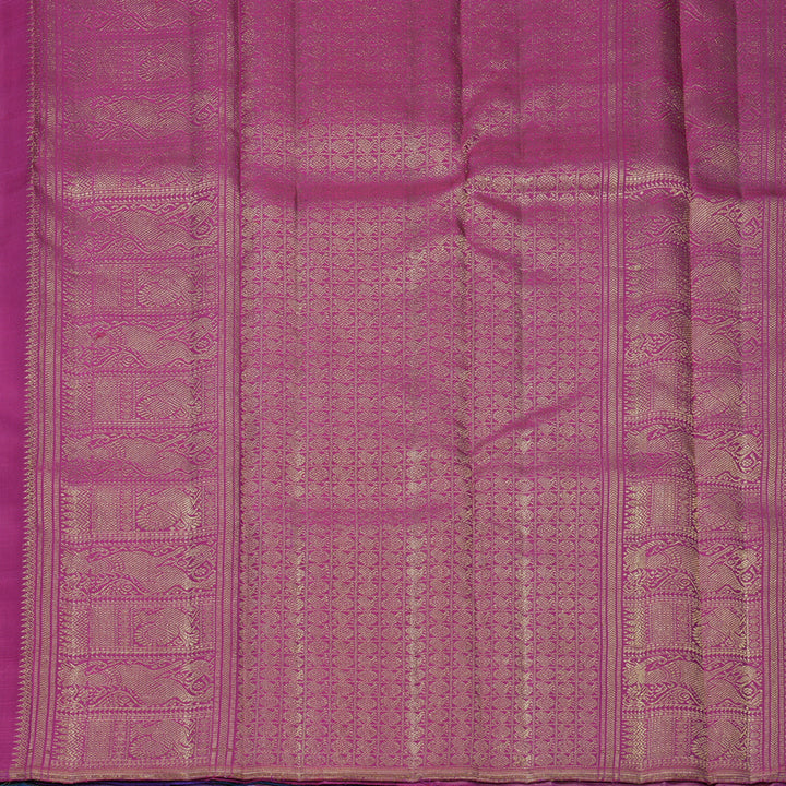 Hayagrivas Handloom Multicolour Checks Kanjivaram Silk Saree KBFL171F1-1-SBS