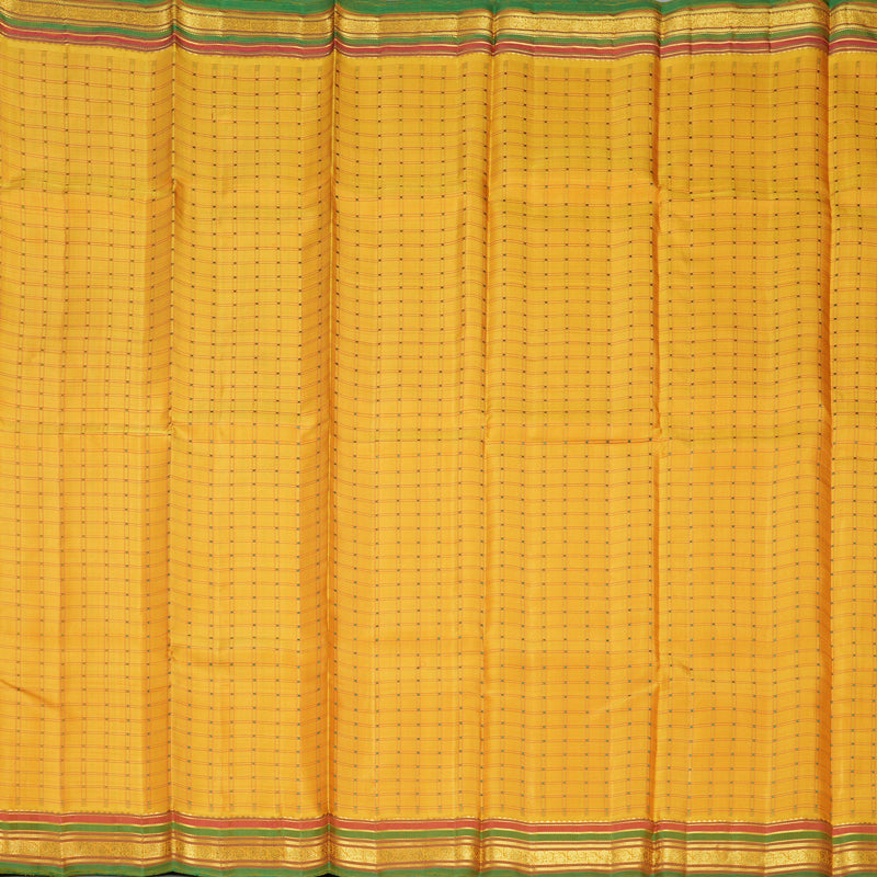 Hayagrivas Handloom Yellow Kanjivaram Silk Saree KBFL197F1-1-SBS