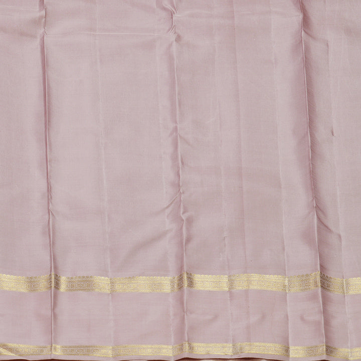 Hayagrivas Handloom Burgundy Kanjivaram Silk Saree with Onion Pink Border KBFL201G1-1-SBS-BF201