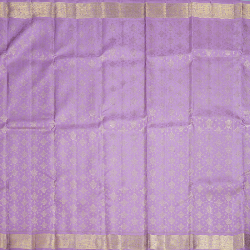 Hayagrivas Handloom Lilac Kanjivaram Silk Saree KBFL220G1-1-SBS-BF220