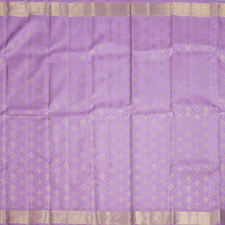 Hayagrivas Handloom Lilac Kanjivaram Silk Saree KBFL220G1-1-SBS-BF220