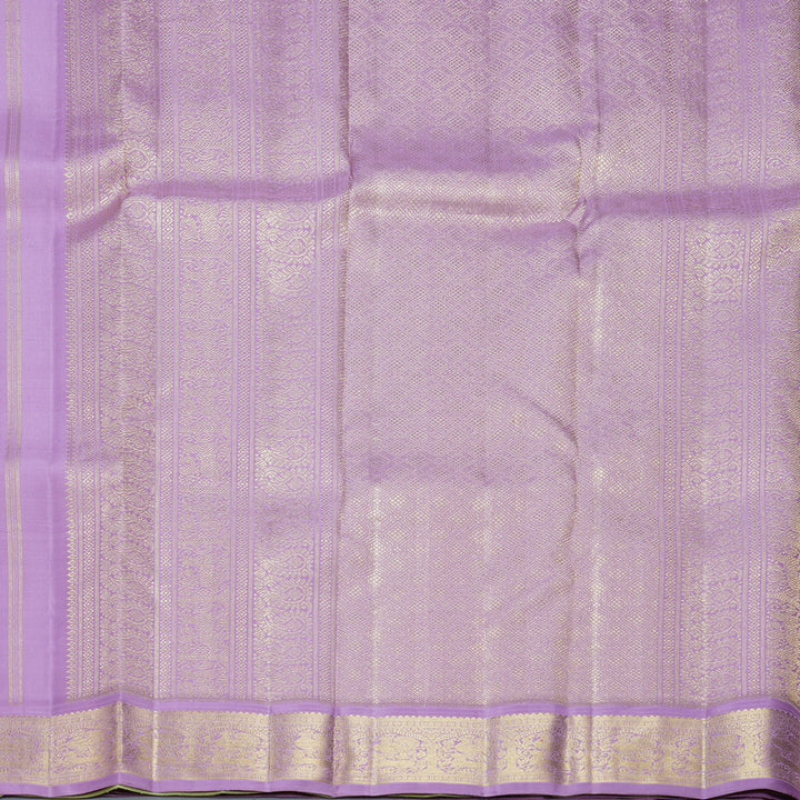 Hayagrivas Handloom Lilac Kanjivaram Silk Saree KBFL220G1-1-SBS-BF220
