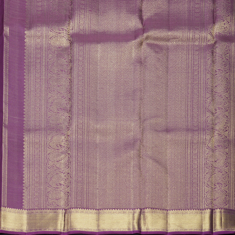 Hayagrivas Handloom Vadamalli Purple Kanjivaram Silk Saree KBFL222G1-1-SBS-BF222