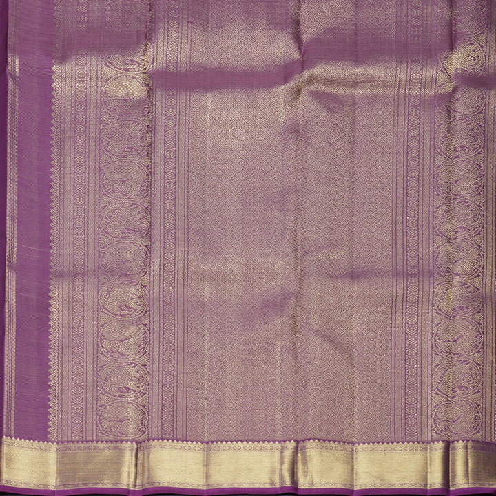 Hayagrivas Handloom Vadamalli Purple Kanjivaram Silk Saree KBFL222G1-1-SBS-BF222