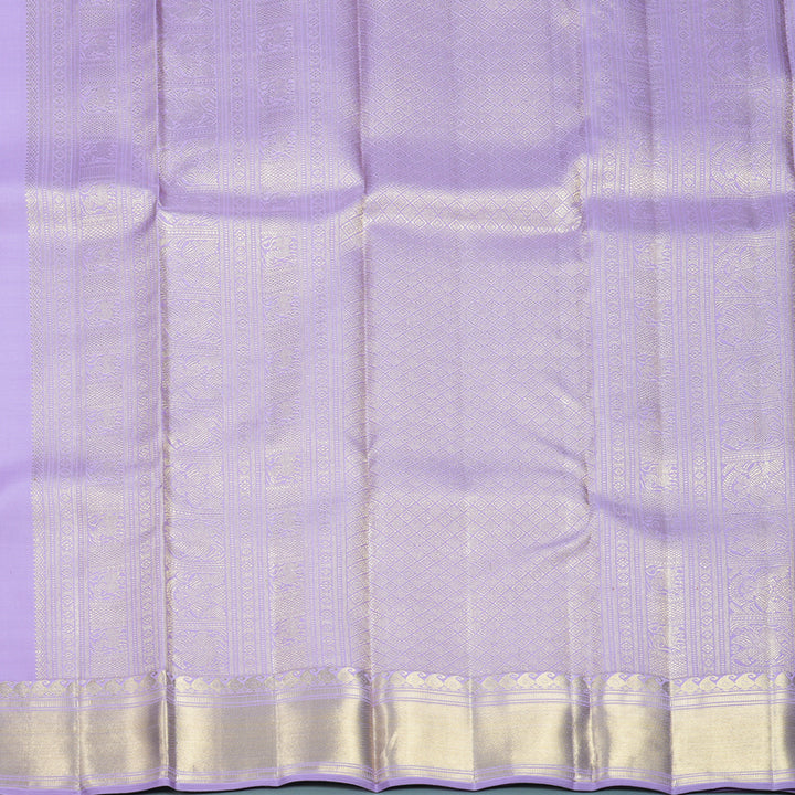 Hayagrivas Handloom Lavender Kanjivaram Silk Saree KBFL227G1-1-SBS-BF227