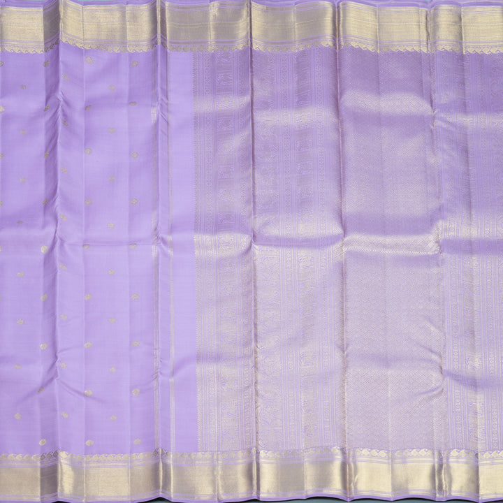 Hayagrivas Handloom Lavender Kanjivaram Silk Saree KBFL227G1-1-SBS-BF227