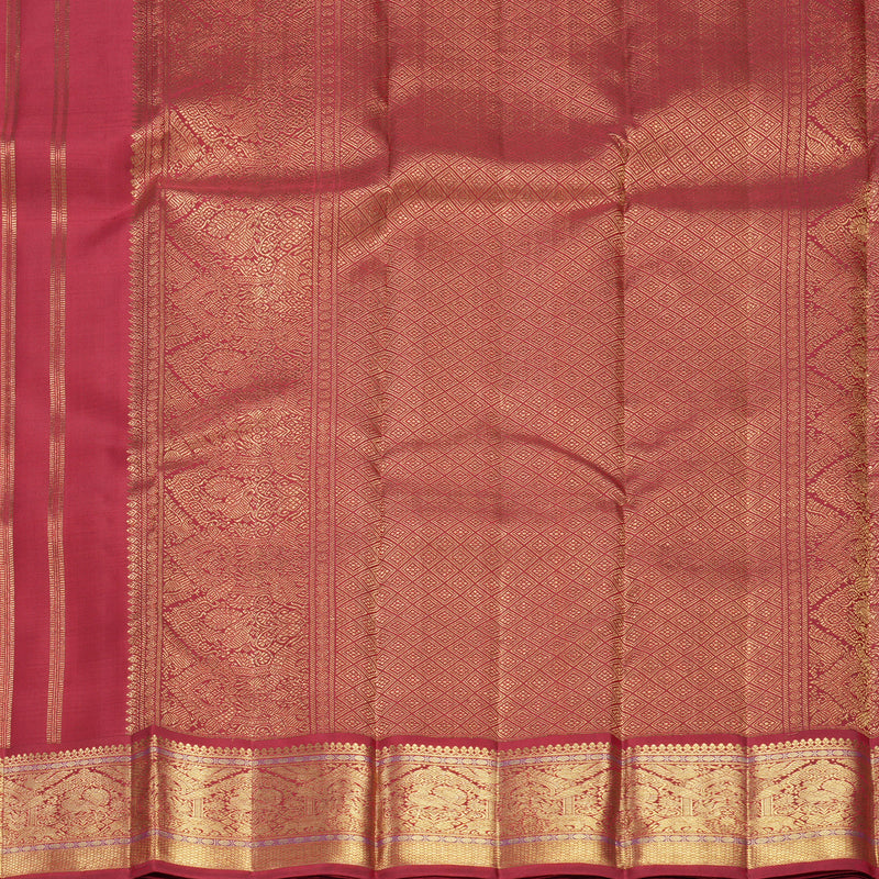 Hayagrivas Handloom Red Kanjivaram Silk Saree KBFL241G1-1-BF241-SBS