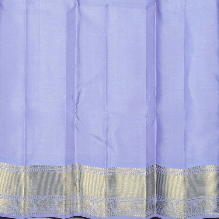 Hayagrivas Handloom Lilac Kanjivaram Silk Saree KBFL242G1-1-BF242-SBS