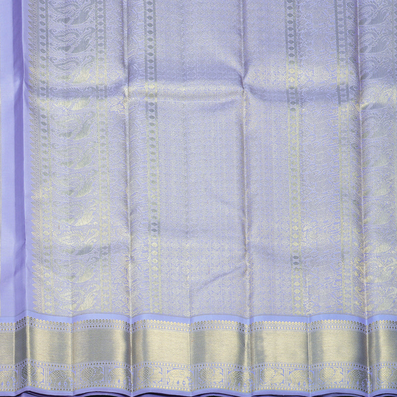 Hayagrivas Handloom Lilac Kanjivaram Silk Saree KBFL242G1-1-BF242-SBS