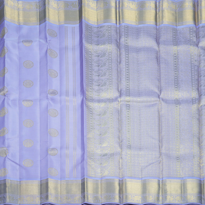Hayagrivas Handloom Lilac Kanjivaram Silk Saree KBFL242G1-1-BF242-SBS
