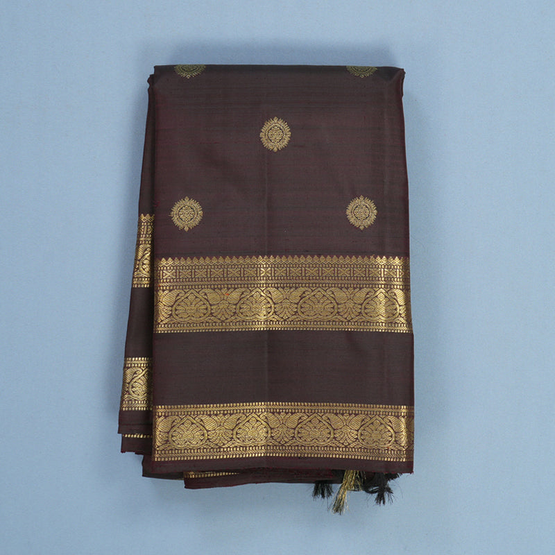 Hayagrivas Handloom Deep Wine Kanjivaram Silk Saree KBFL249G1-1-BF249-SBS