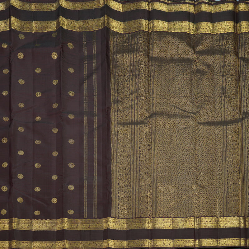 Hayagrivas Handloom Deep Wine Kanjivaram Silk Saree KBFL249G1-1-BF249-SBS