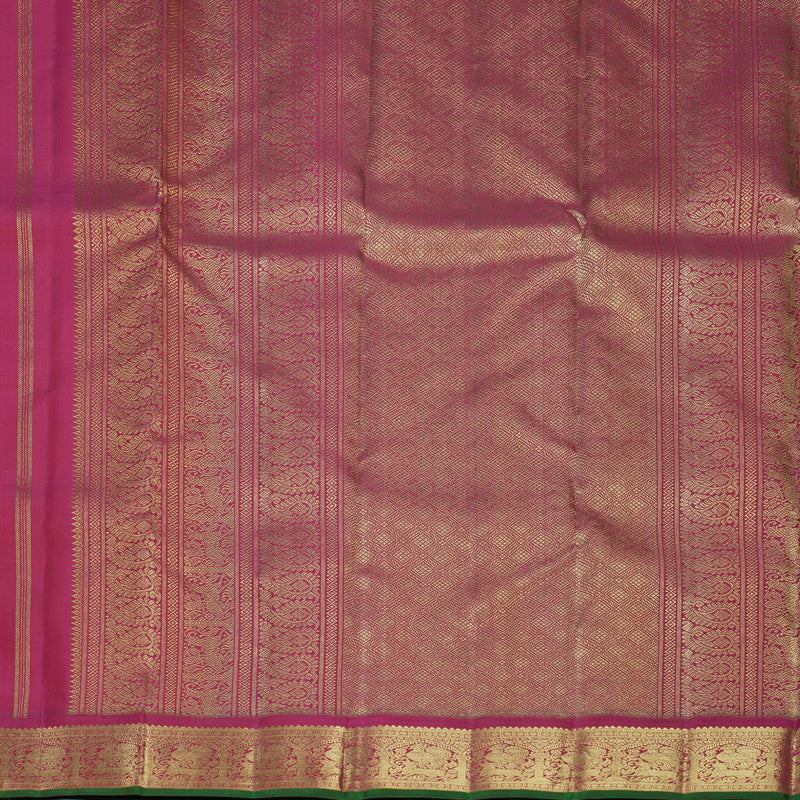 Hayagrivas Handloom Maroonish-Pink Kanjivaram Silk Saree KBFL250G1-1-BF250-SBS