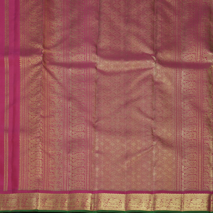 Hayagrivas Handloom Maroonish-Pink Kanjivaram Silk Saree KBFL250G1-1-BF250-SBS